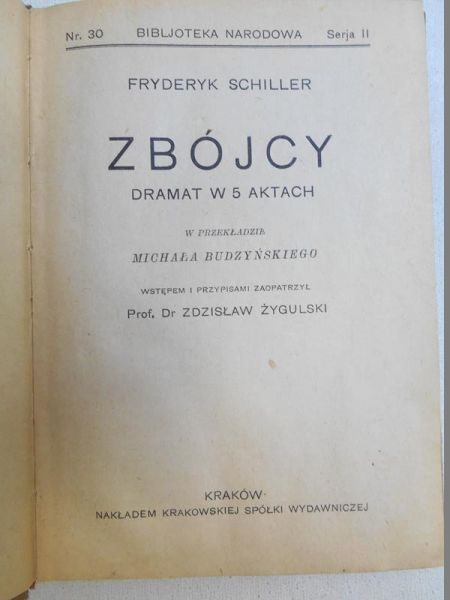 Zbójcy, 1923 r.