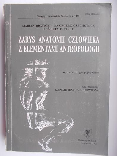 Zarys anatomii człowieka z elementami antropologii