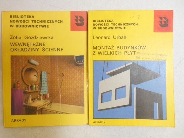 Urban Leonard,   - Montaż budynków z wielkich płyt / Wewnętrzne okładziny ścienne