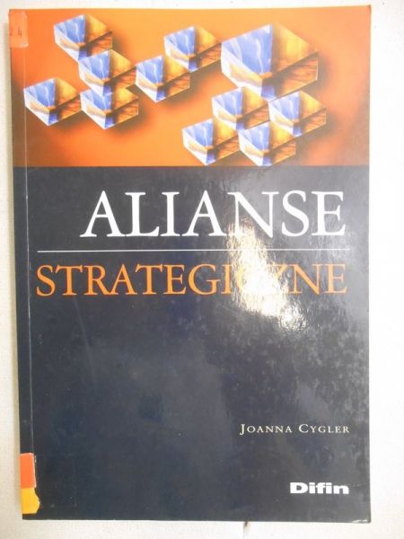 Cygler Joanna - Alianse strategiczne