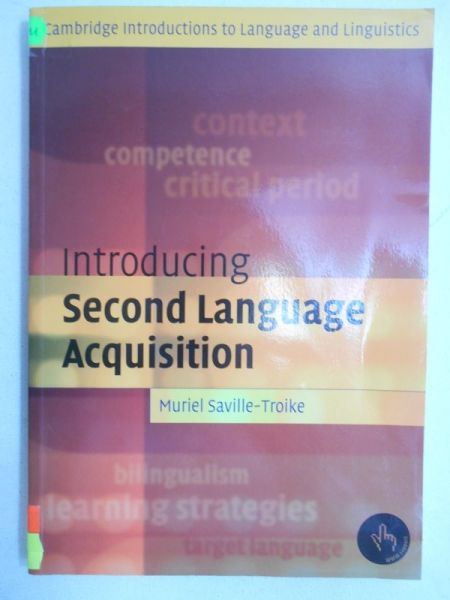 Introduction. Second language acquisition