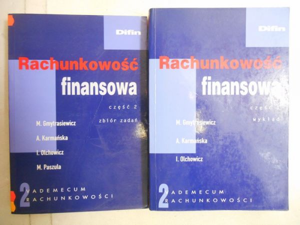 Gmytrasiewicz Maria - Rachunkowość finansowa, cz. 1 i 2