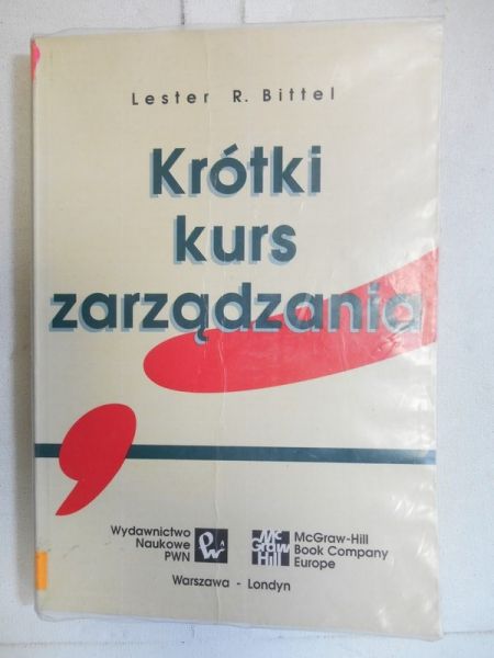 Bittel Lester - Krótki kurs zarządzania