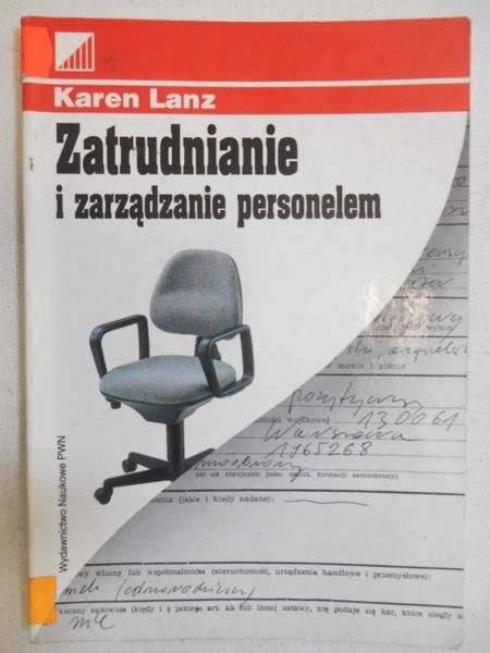 Lanz Karen - Zatrudnianie i zarządzanie personelem