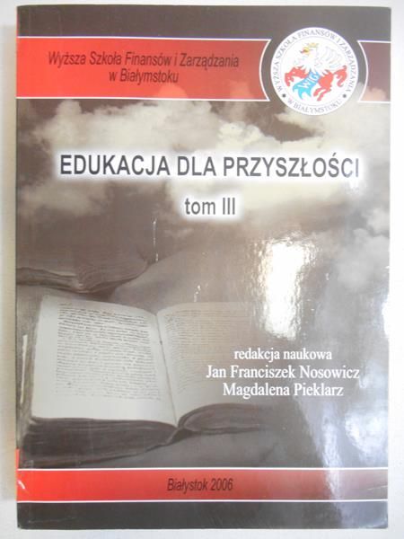 Edukacja dla przyszłości, tom III