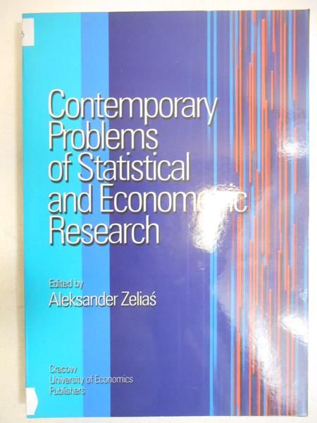 Contemporary problems of Statistical and Econometric Research