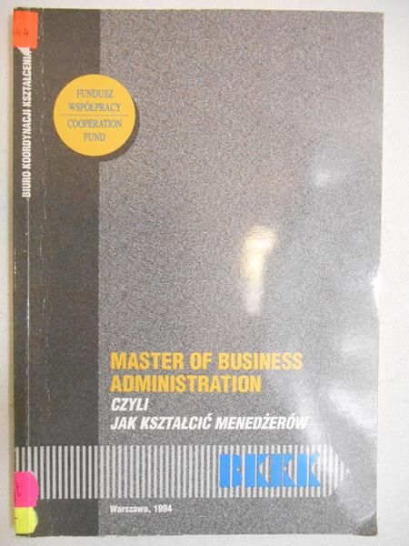 Master of business