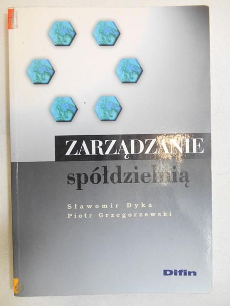 Dyka Sławomir - Zarządzanie spółdzielnią