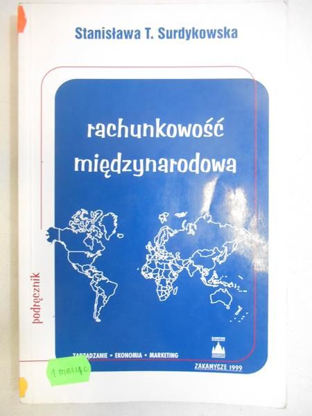 Rachunkowość międzynarodowa