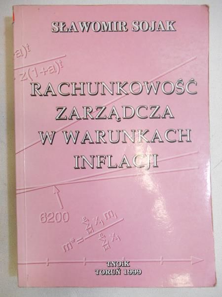 Rachunkowość zarządcza w warunkach inflacji