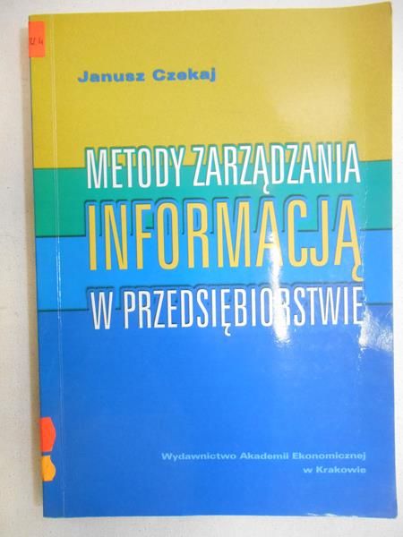 Metody zarządzania informacją w przedsiębiorstwie