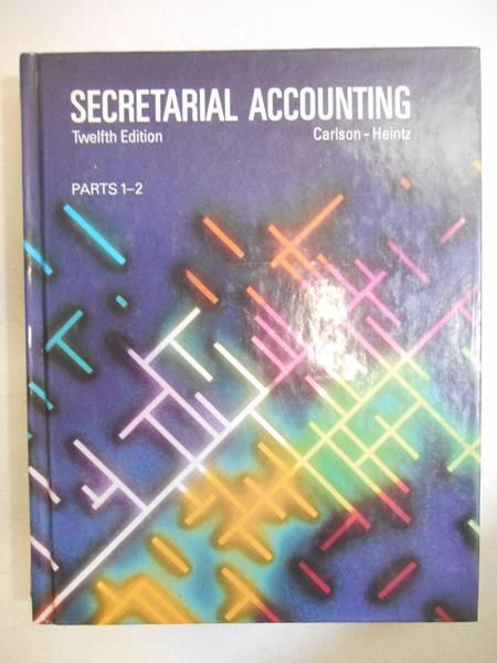 Secretarial Accounting: Parts 1 and 2