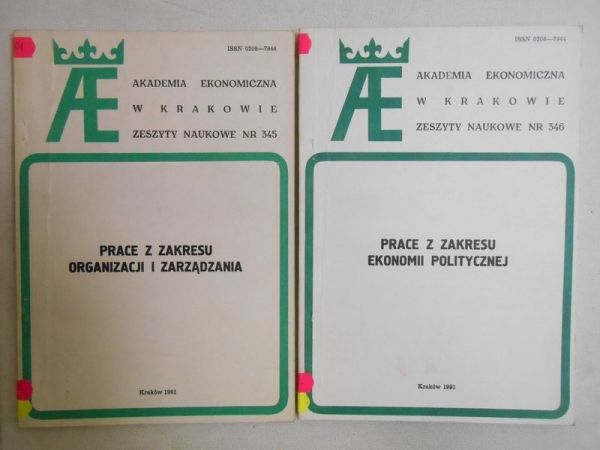 AE Kraków, Zeszyty Naukowe, nr 345-346