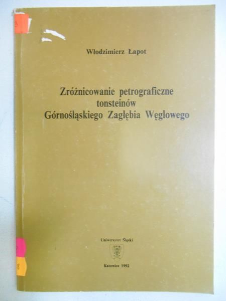 Zróżnicowanie petrograficzne tonsteinów Górnośląskiego Zagłębia Węglowego