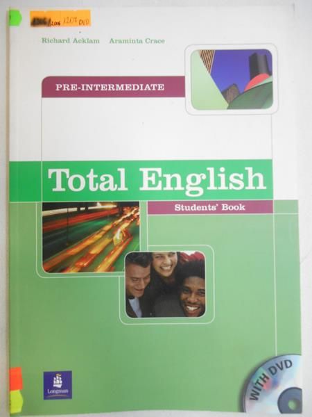 Acklam Richard - Pre-intermediate Total english students book