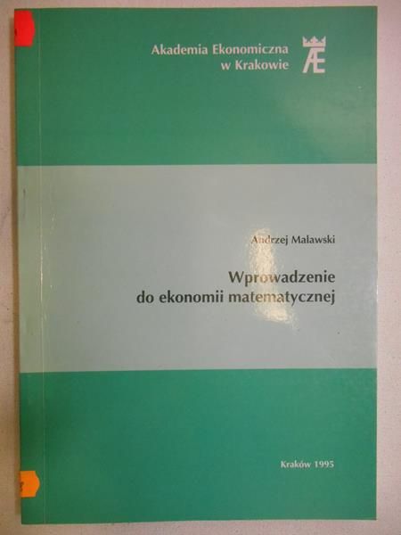Wprowadzenie do ekonomii matematycznej