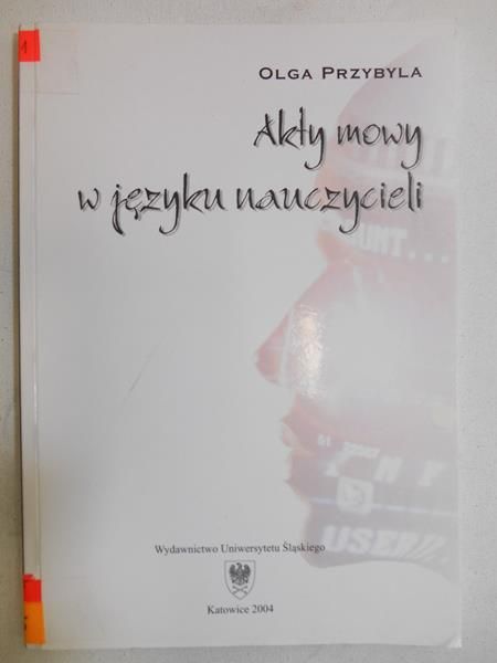 Akty mowy w języku nauczycieli