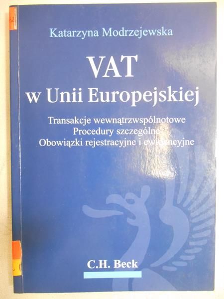 Vat w Unii Europejskiej
