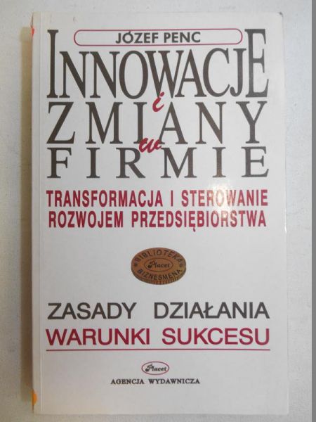 Innowacje i zmiany w firmie
