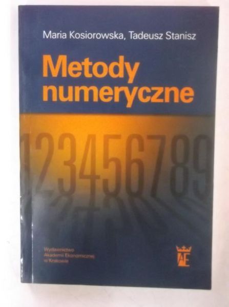 Kosiorowska Maria - Metody numeryczne