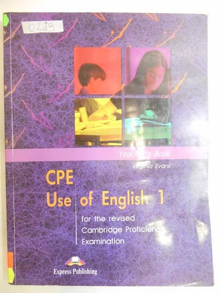 CPE Use of English 1