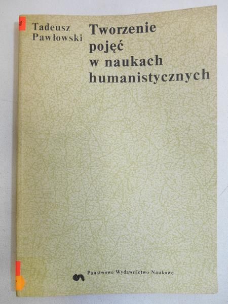 Tworzenie pojęć w naukach humanistycznych