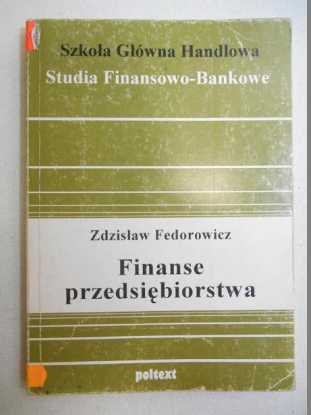 Finanse przedsiębiorstwa