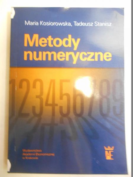 Kosiorowska Maria - Metody numeryczne