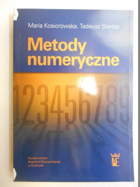 Kosiorowska Maria - Metody numeryczne