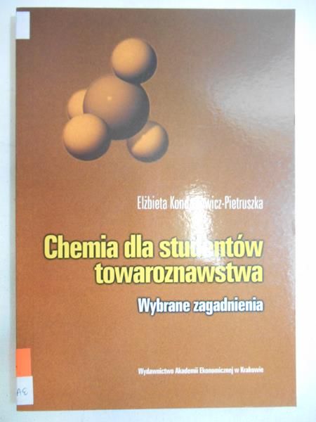 Chemia dla studentów towaroznawstwa