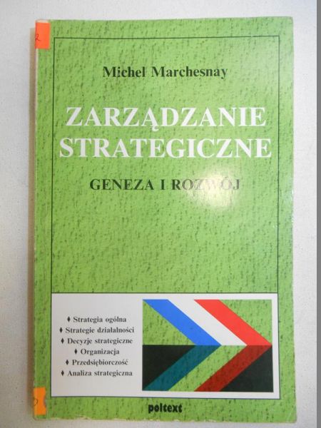 Marchesnay Michel - Zarządzanie strategiczne