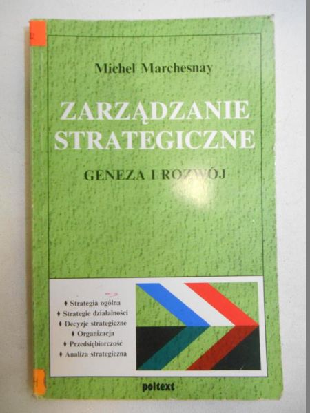 Marchesnay Michel - Zarządzanie strategiczne