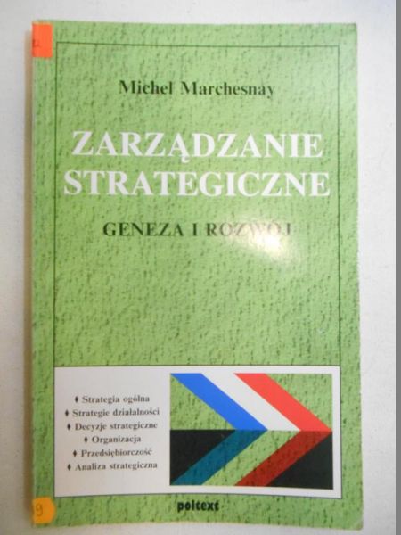 Marchesnay Michel - Zarządzanie strategiczne