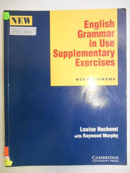 Hashemi Louise - English Grammar in Use Supplementary Exercises