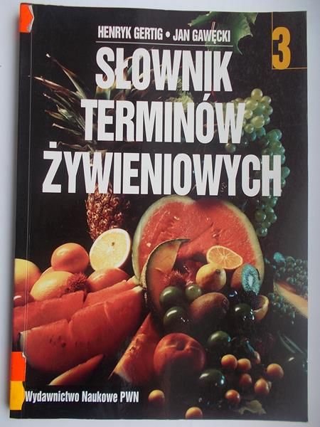 Słownik terminów żywieniowych