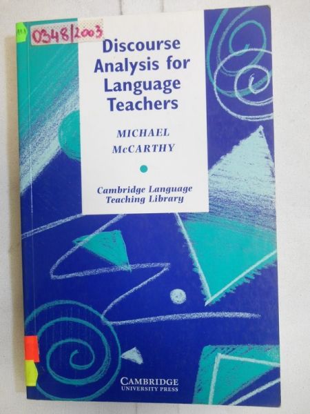 McCarthy Michael - Discourse Analysis for Language Teachers
