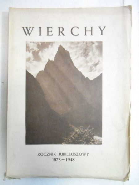 Wierchy. Rocznik jubileuszowy 18731948, (1948 r.)