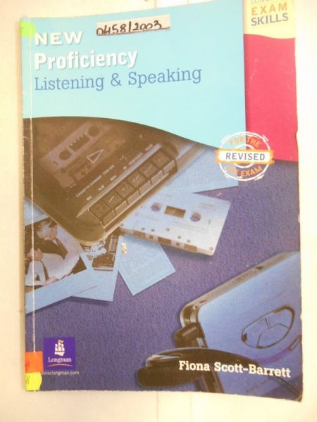 New Proficiency. Listening & Speaking