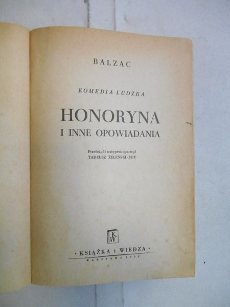 Horyna i inne opowiadania, 1950 r.