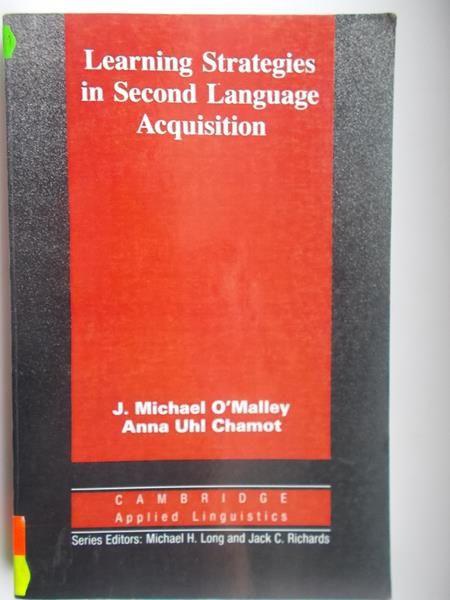 Learning Strategies in Second Language Acquisition