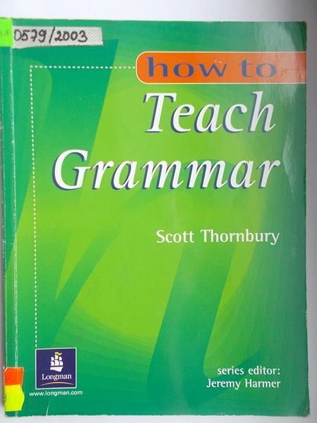 How to Teach Grammar