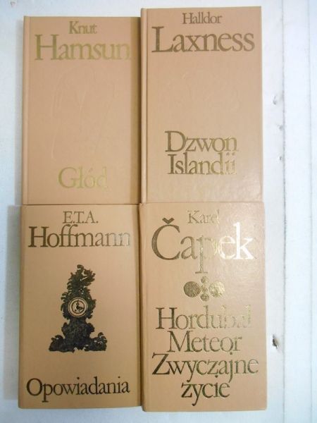 Capek / Hoffmann / Laxness / Hamsun - Hordubal / Opowiadania / Dzwon Islandii / Głód