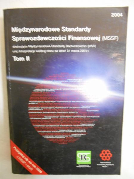 Międzynarodowe Standardy Sprawozdawczości Finansowej. Tom II