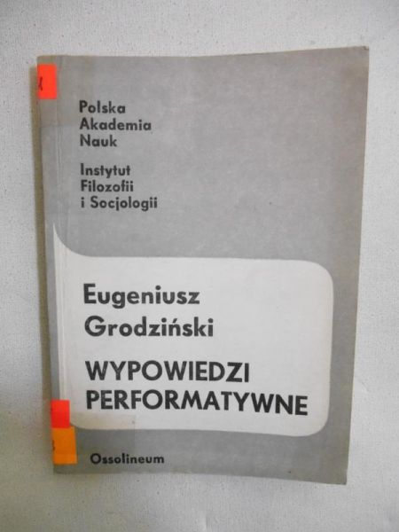 Wypowiedzi performatywne