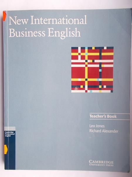 Jones Leo - New International Business English. Teacher's Book.