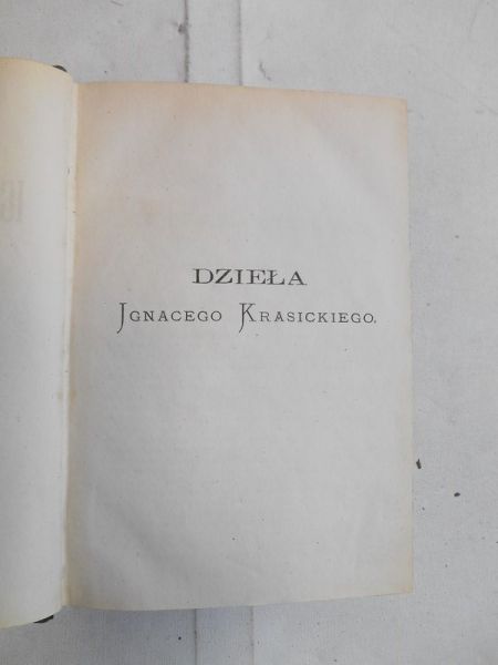 Dzieła Ignacego Kraszewskiego tom III, 1878 r.,