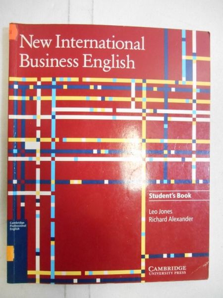 Jones Leo - New International Business English. Student's Book