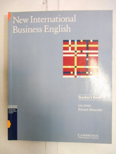 Jones Leo - New International Business English. Teacher's Book