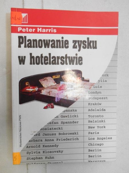Harris Peter - Planowanie zysku w hotelarstwie