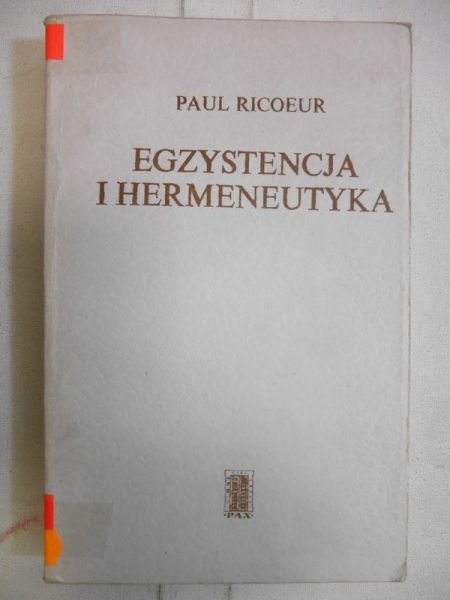 Egzystencja i hermeneutyka